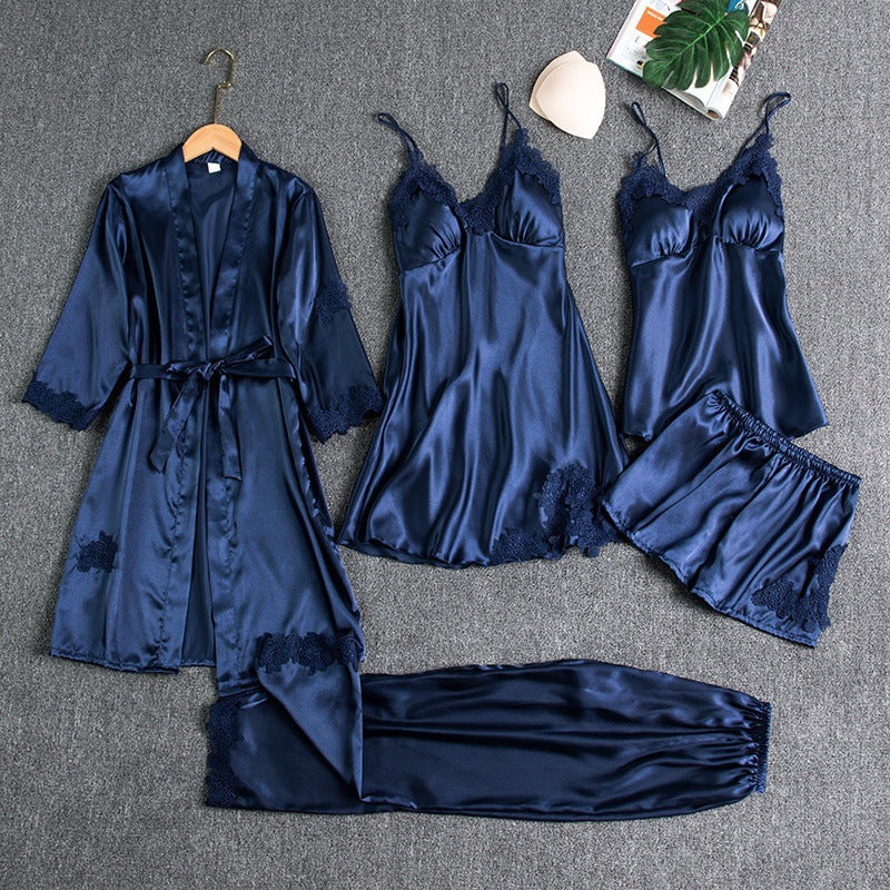 Pajamas with Chest Pads for Women
