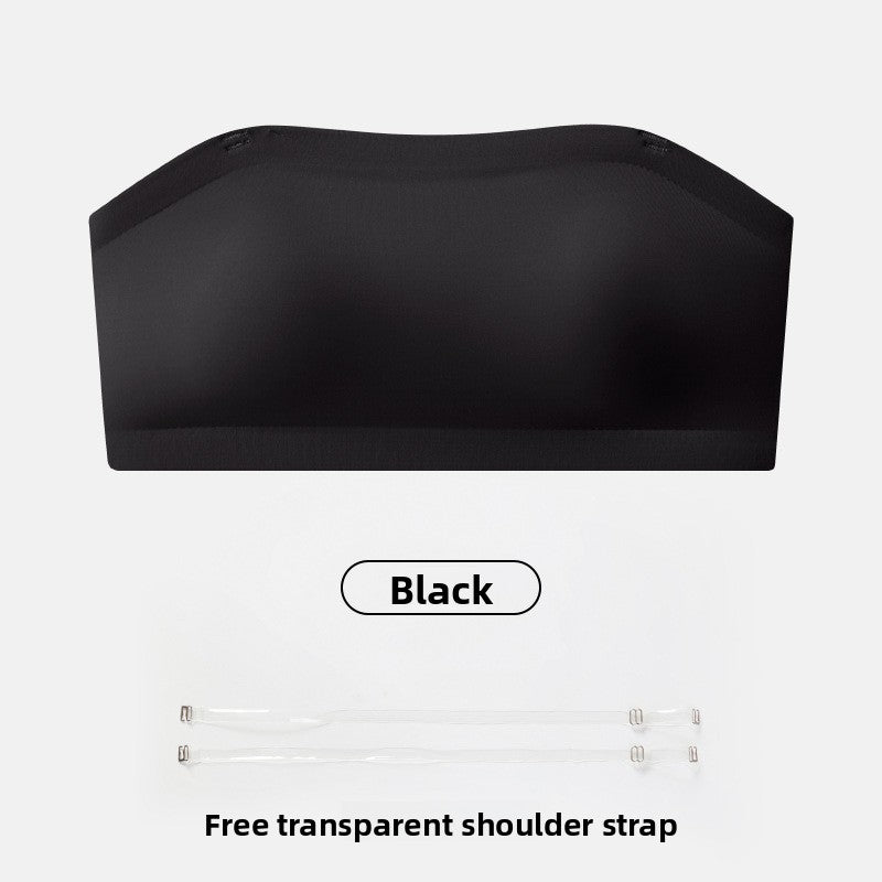 Seamless Non-Slip Strapless Push-Up Bra