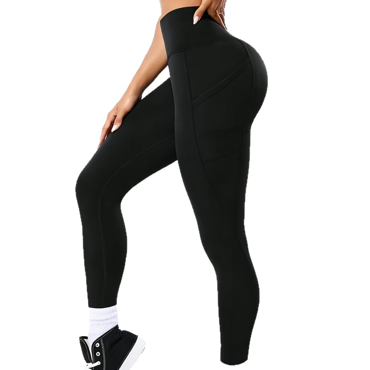High Waisted Yoga Leggings with Pockets