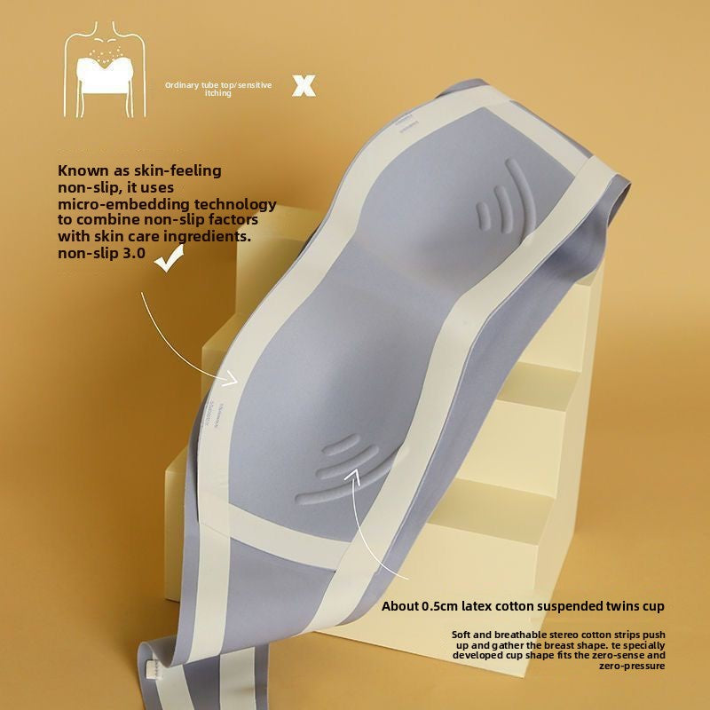Strapless Invisible Non-Slip Tube Bra