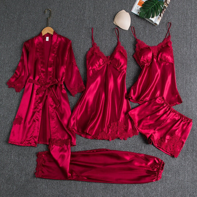 Pajamas with Chest Pads for Women