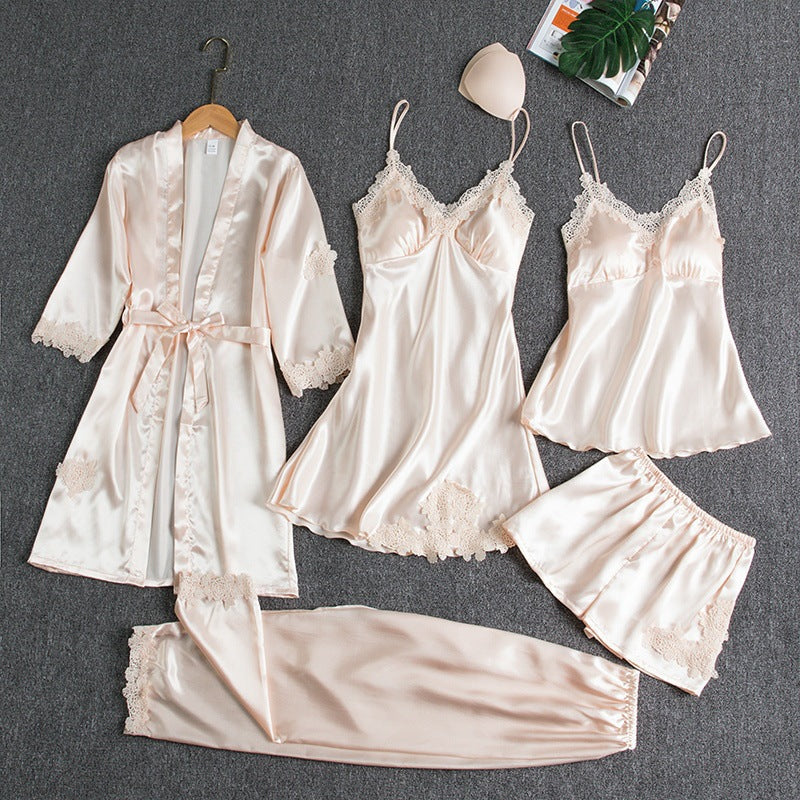 Pajamas with Chest Pads for Women