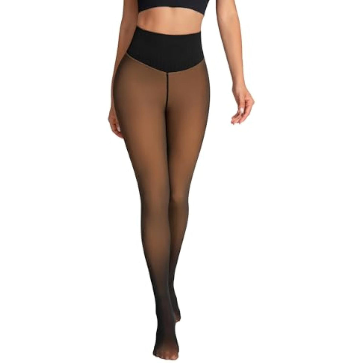 Seamless Fleece Lined Thermal Leggings