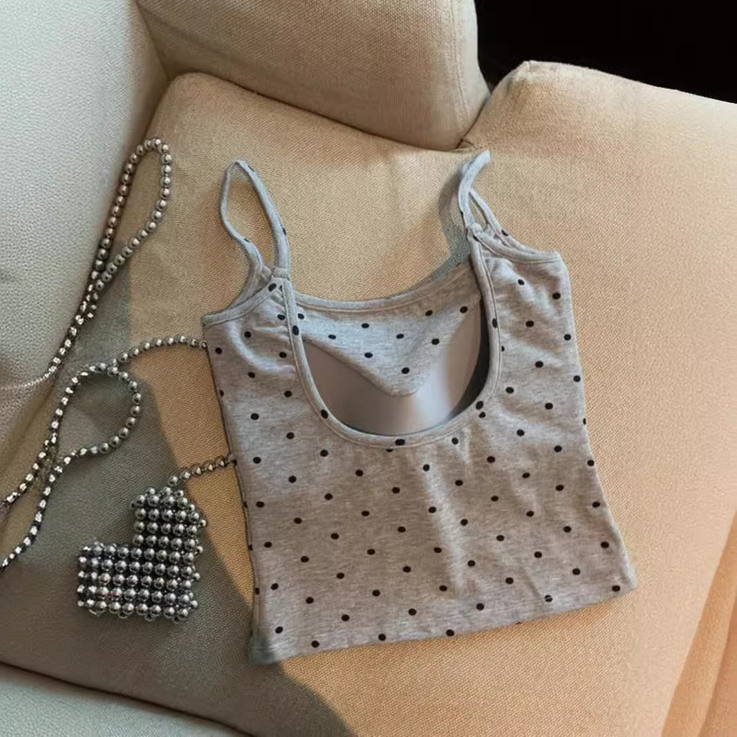 Strapless Backless Camisole with Chest Pad