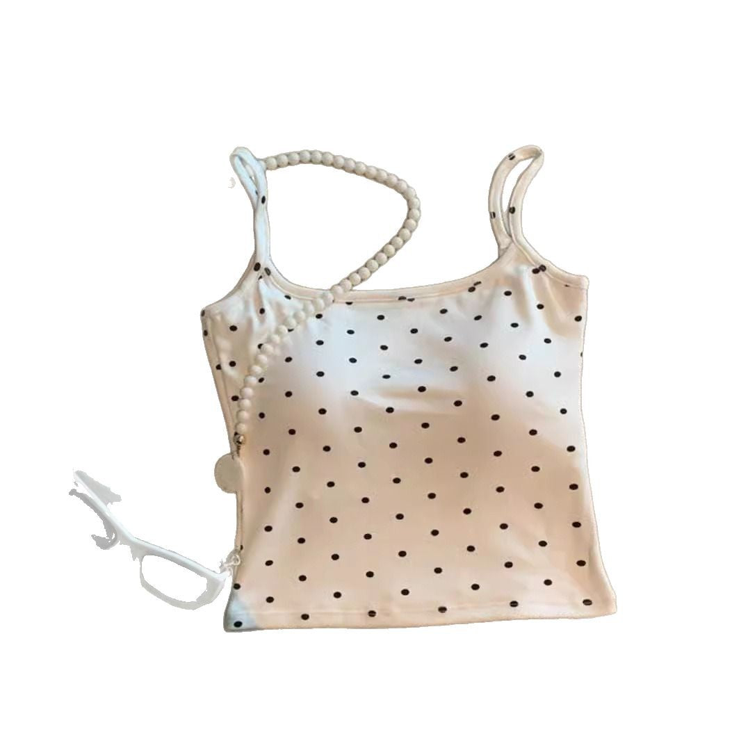 Strapless Backless Camisole with Chest Pad