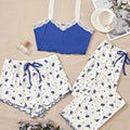 Womens Ribbed Camisole Shorts