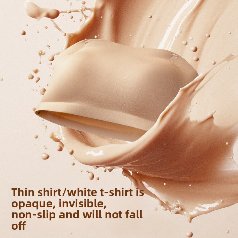 Seamless Non-Slip Strapless Push-Up Bra